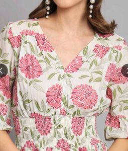 Pure cotton Floral Dress