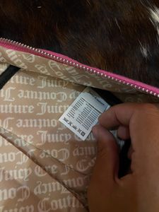 Juicy Couture Pink Cosmetic Pouch