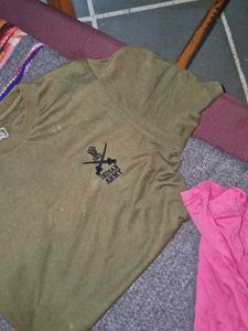 Kurta And T Shirt