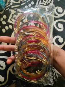 Colorful Beaded Bangles Set