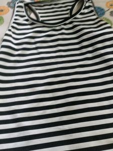 Striped Racerback Tank Top