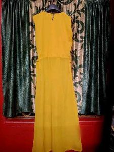 Mustard Yellow Slit Kurti 💛
