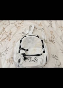 Fila White Mini Backpack for girls