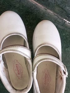 White Mary Jane Shoes