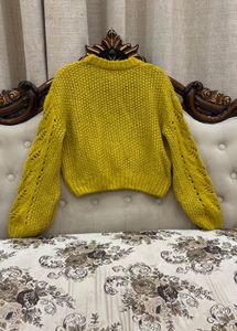 Mustard Knit Sweater