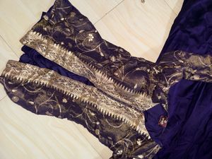 purple dress set