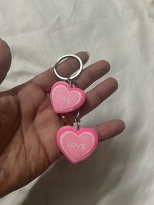 Love Heart Keychains - 2