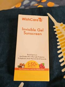 wishcare gel sunscreen