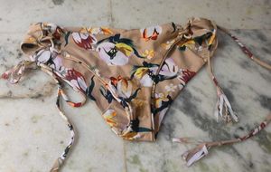 Floral Print Bikini Bottom