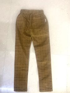 Chic Plaid Trousers for Girls