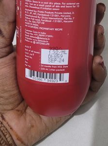 Detoxie Fruit Infused Body Wash Pomegranate Power