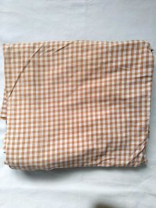 Orange Men Checked Shirt Button-Down
