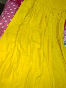 Yellow Casual Dress