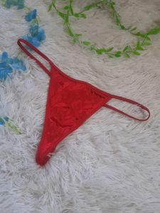 Beautiful Red G String