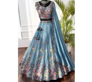 Elegant Embroidered Lehenga Choli Set