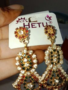 HETU Earrings with Stones