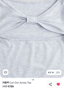 Light Grey Long Sleeve Top