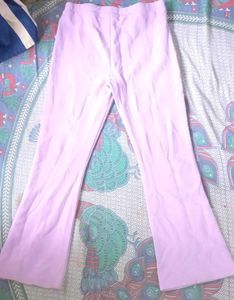 Lavender Bell Bottom Pants