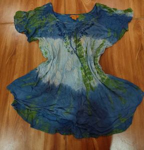 Bohemian Tie-Dye Whimsical Top