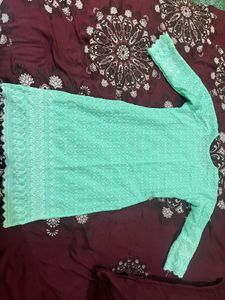 Beautiful Sea Green Kurta