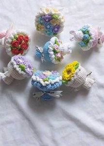 Handmade Crochet Flower Bouquets