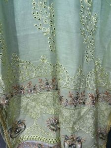 Embroidered Ombre Kurta Set