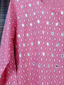 Paper Mirror Work Kurta❗