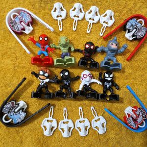 🕷️ Kinder Joy × Spider-Man – Complete Set