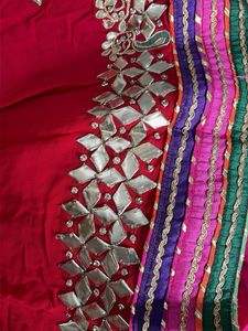 Vibrant Pink Navratri Lehenga Skirt