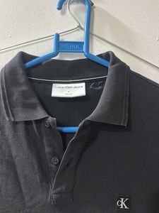 Calvin Klein Black Polo T-Shirt