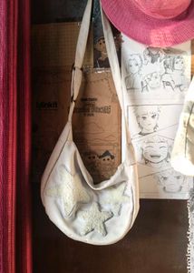 Cute Star Canvas Crossbody Bag
