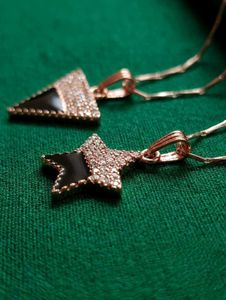 Combo offer💥 Star &amp; Triangle Pendant Necklaces