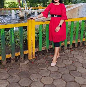 Stylish Red Dress For Women