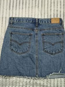 Blue Denim Skirt
