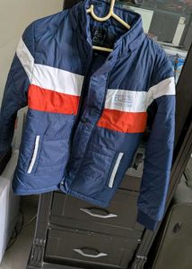 clearance sale Navy Blue Puffer Jacket
