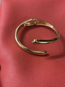 Elegant Gold Tone Cuff Bracelet