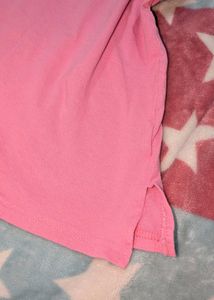 Pink Sleeveless Tank Top