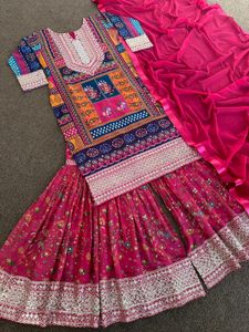 MOST DEMANDING AND BEAUTIFUL SHARARA WITH DUPATTA