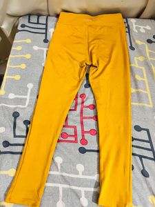 Yellow Active Leggings