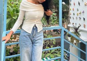 Chic Off-Shoulder White Top