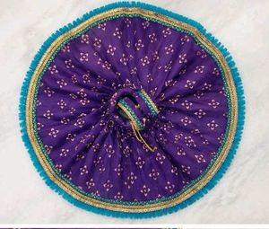💜 Royal Purple Laddu Gopal Ji Designer Poshak (Si