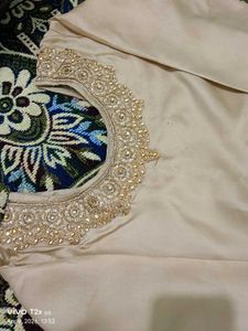 Elegant Cream Kurta Set with Dupatta
