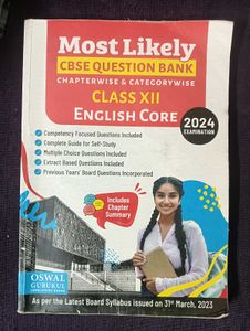 Class XII CBSE Oswal Question Bank Combo