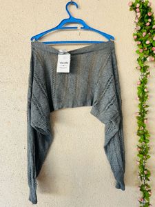 Pinteresty Knit Cropped Bolero
