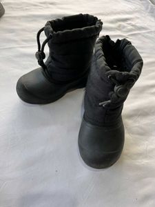 Warm Black Winter Boots