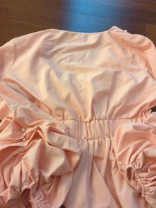 Peach Pearl Embellished Top
