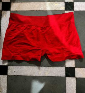 Red Seamless Boxer Briefs