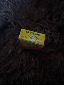 Vintage Champion Torch Bulbs 2.7V with Box