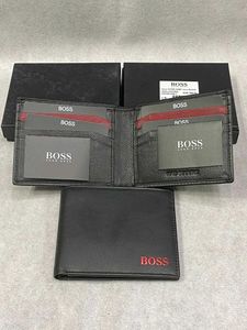 Hugo Boss Men's Black Leather Wallet