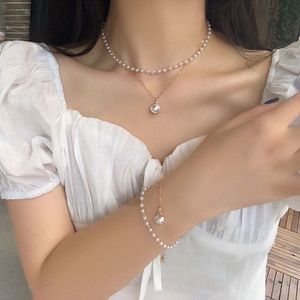 Delicate Layered Pearl Necklace